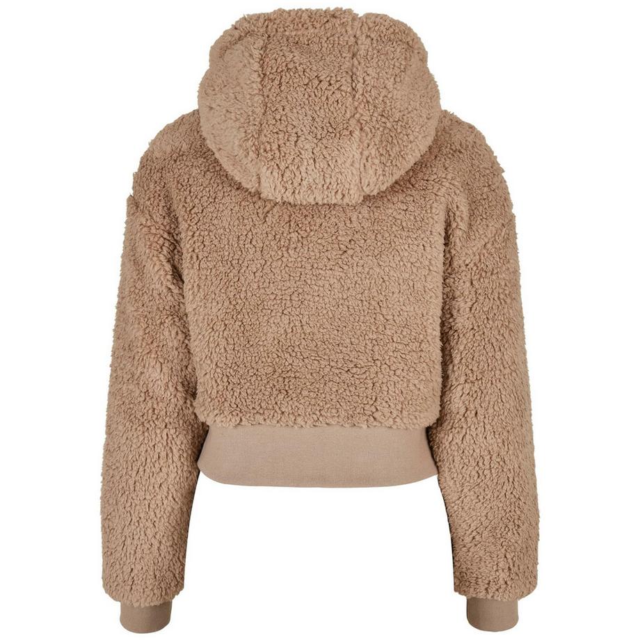 URBAN CLASSICS Oversized Sherpa GT Kurze Fleecejacke  