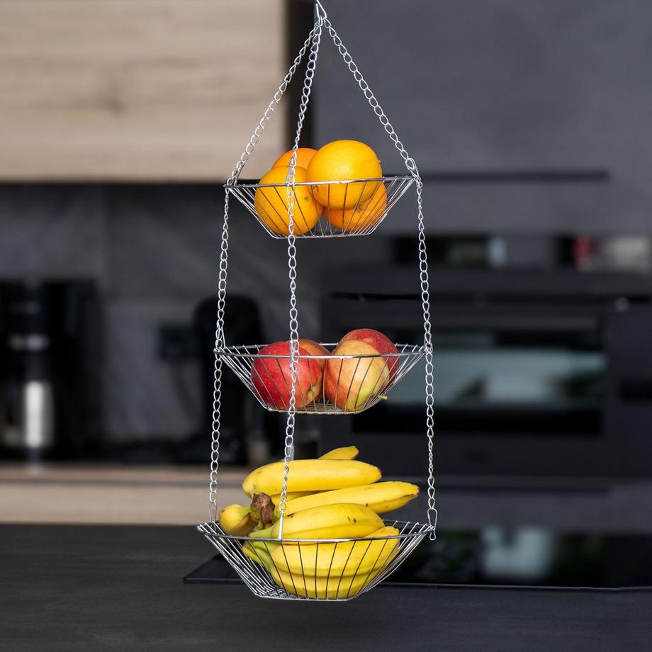 Intirilife Intirilife Panier suspendu de cuisine pour fruits et légumes  