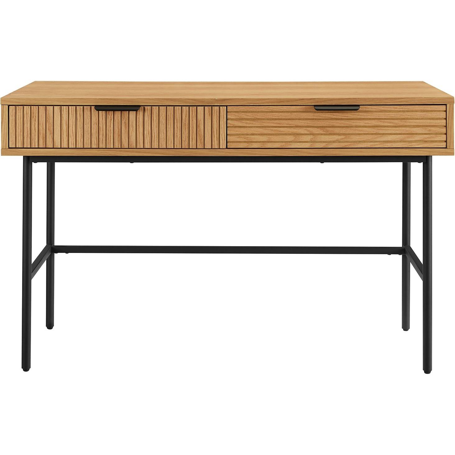 mutoni Bureau Flubna noir naturel 120  