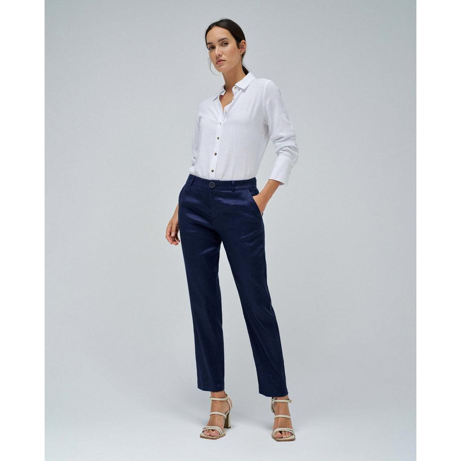 Salsa Pantaloni Chino Lino  