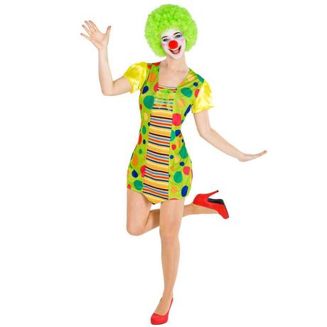 Tectake  Costume da donna - Clown Pazzerella 
