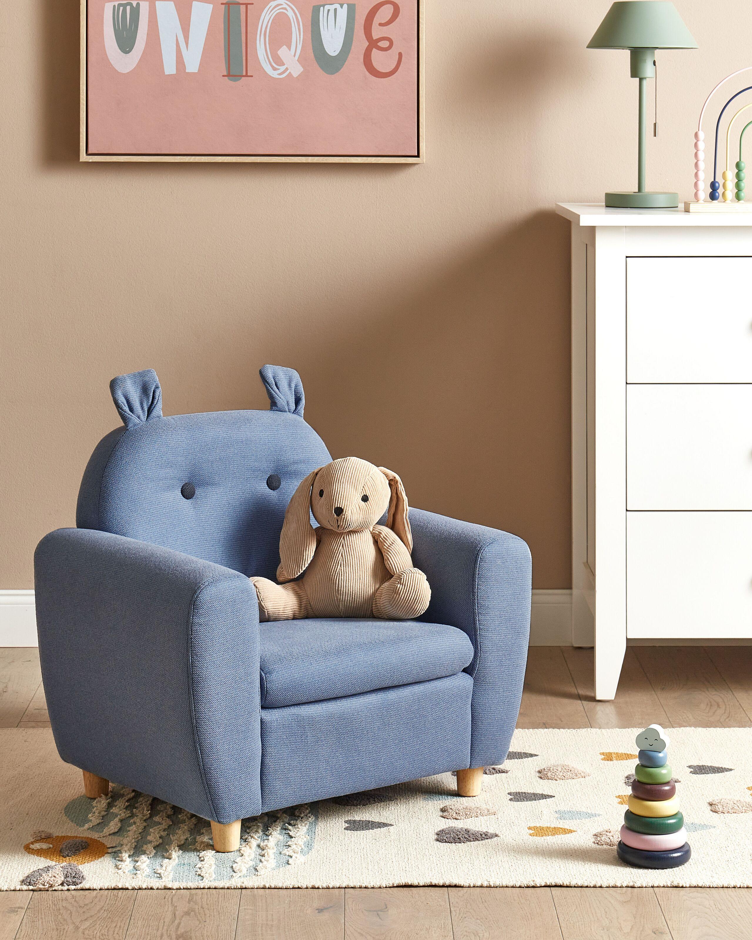 Beliani Chaise pour enfant en Polyester Moderne MARIBO  