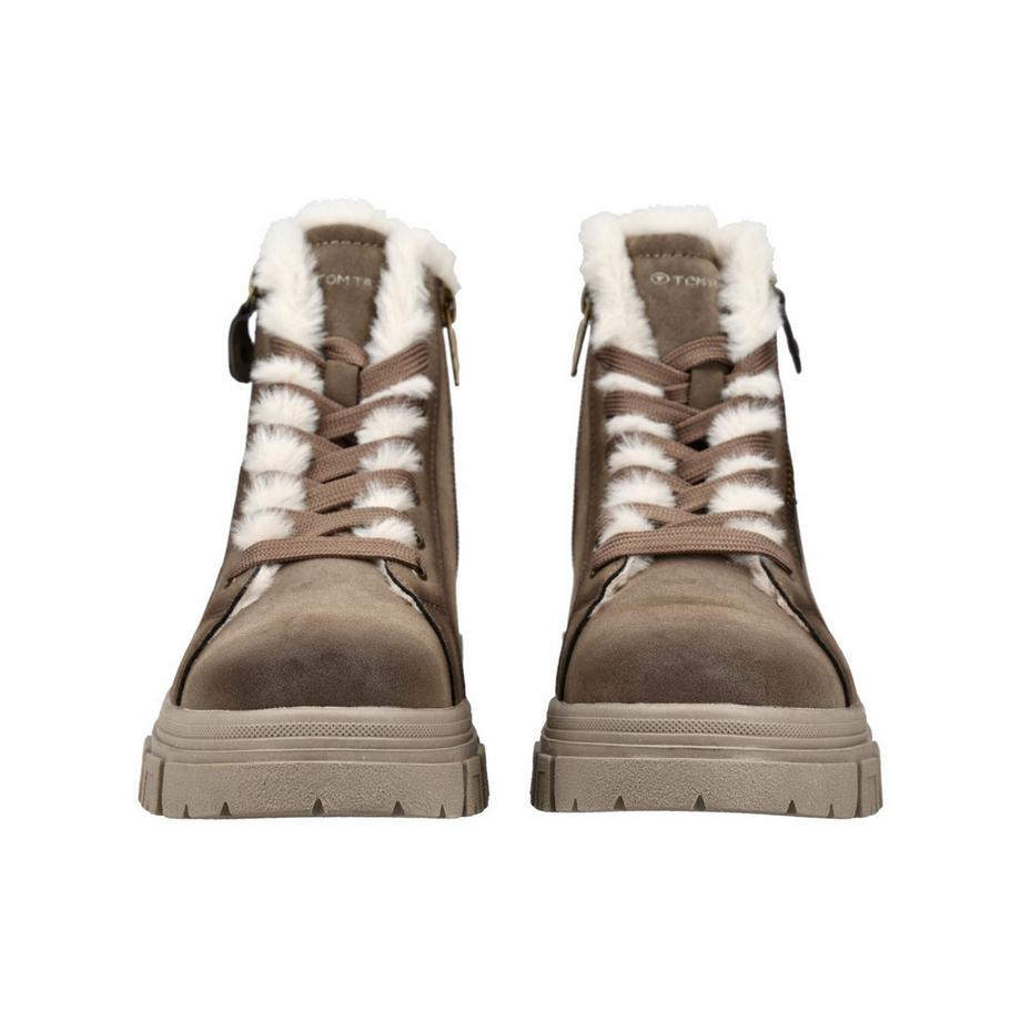 TOM TAILOR Schnürstiefelette mit Chunky-Sohle  