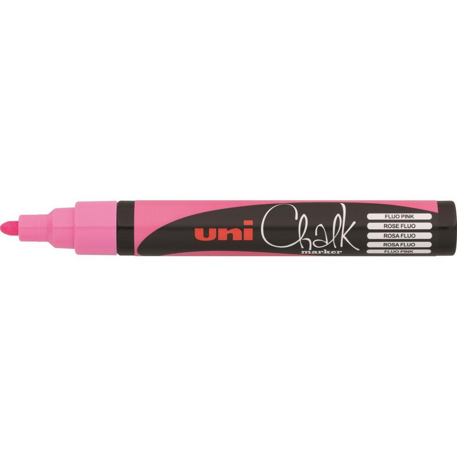 uni-ball UNI-BALL Chalk Marker 1,8-2,5mm PWE5M F.PINK rosa  