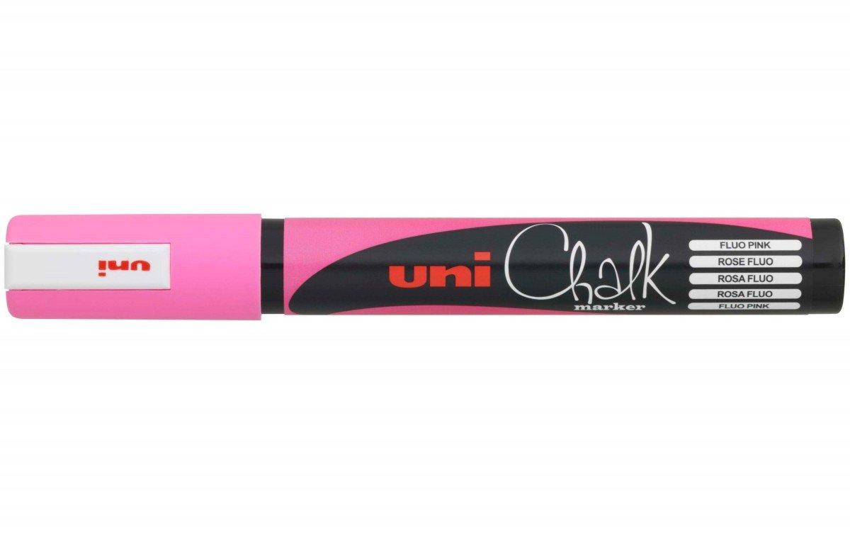 uni-ball UNI-BALL Chalk Marker 1,8-2,5mm PWE5M F.PINK rosa  