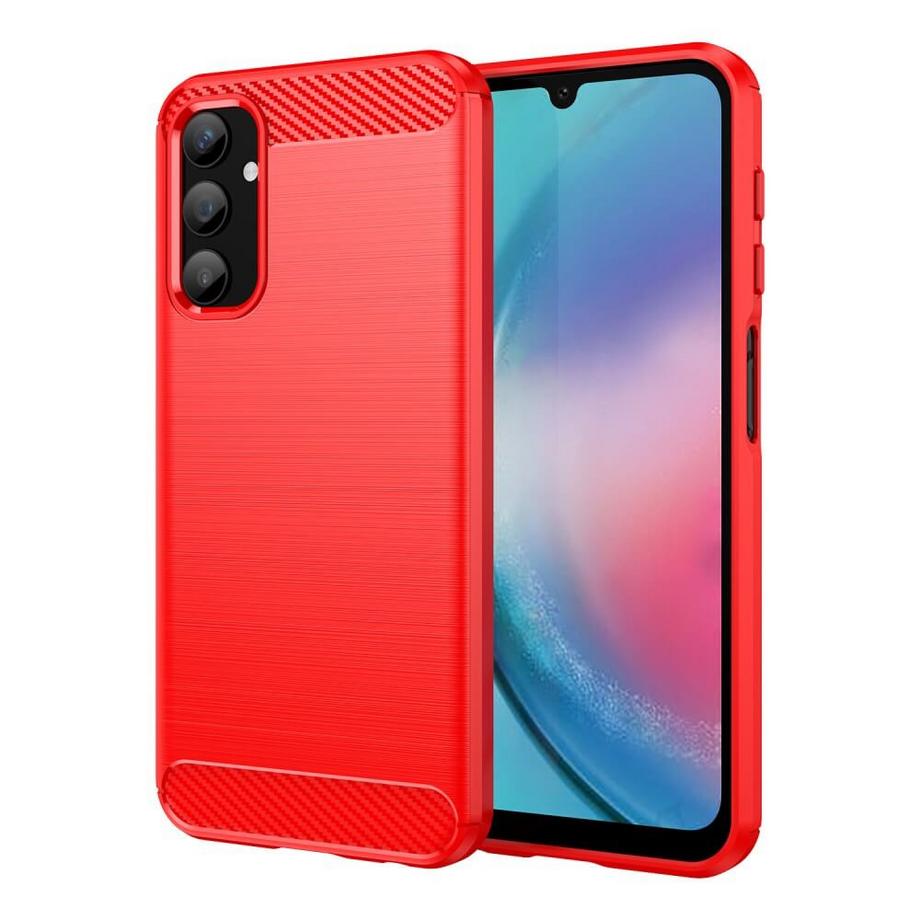 Cover-Discount  Galaxy A25 5G - Metall Carbon Look Hülle 
