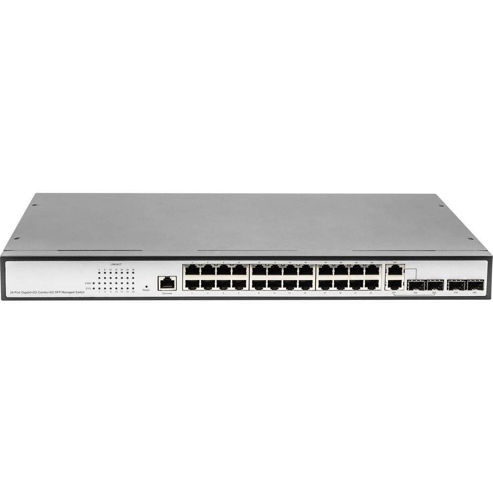 Digitus  24-Port Gigabit Layer 2 Switch 24-port + 2 combo and 2 SFP uplink port 