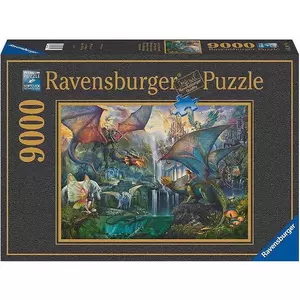 Puzzle Zauberwald: Drachen (9000Teile)