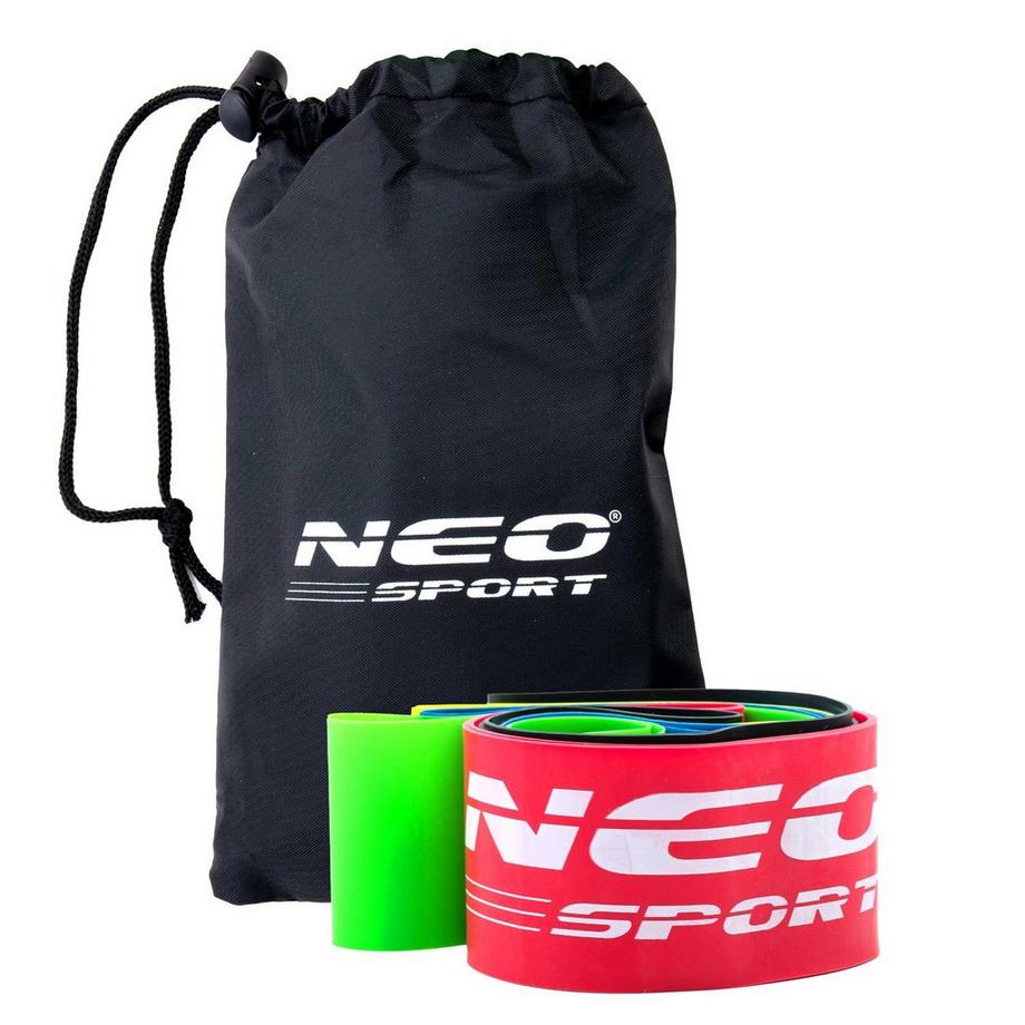 B2X  Set con fasce da allenamento NS-959 Neo-Sport, 5 pz 