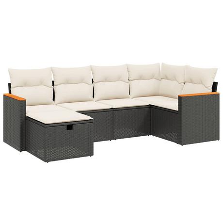 VidaXL Garten sofagarnitur poly-rattan  