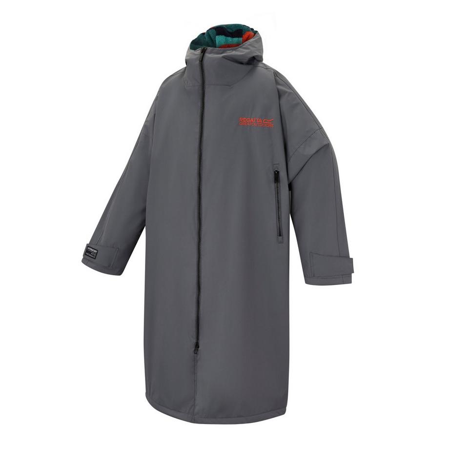 Regatta Übergroße Regenjacke mit Kapuze und Bergmotiv  