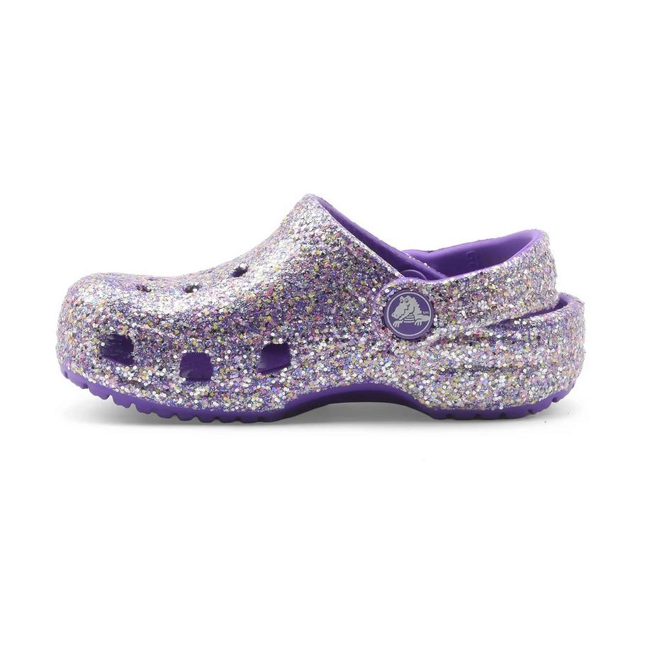 crocs Clog Classique Pailleté Violet  