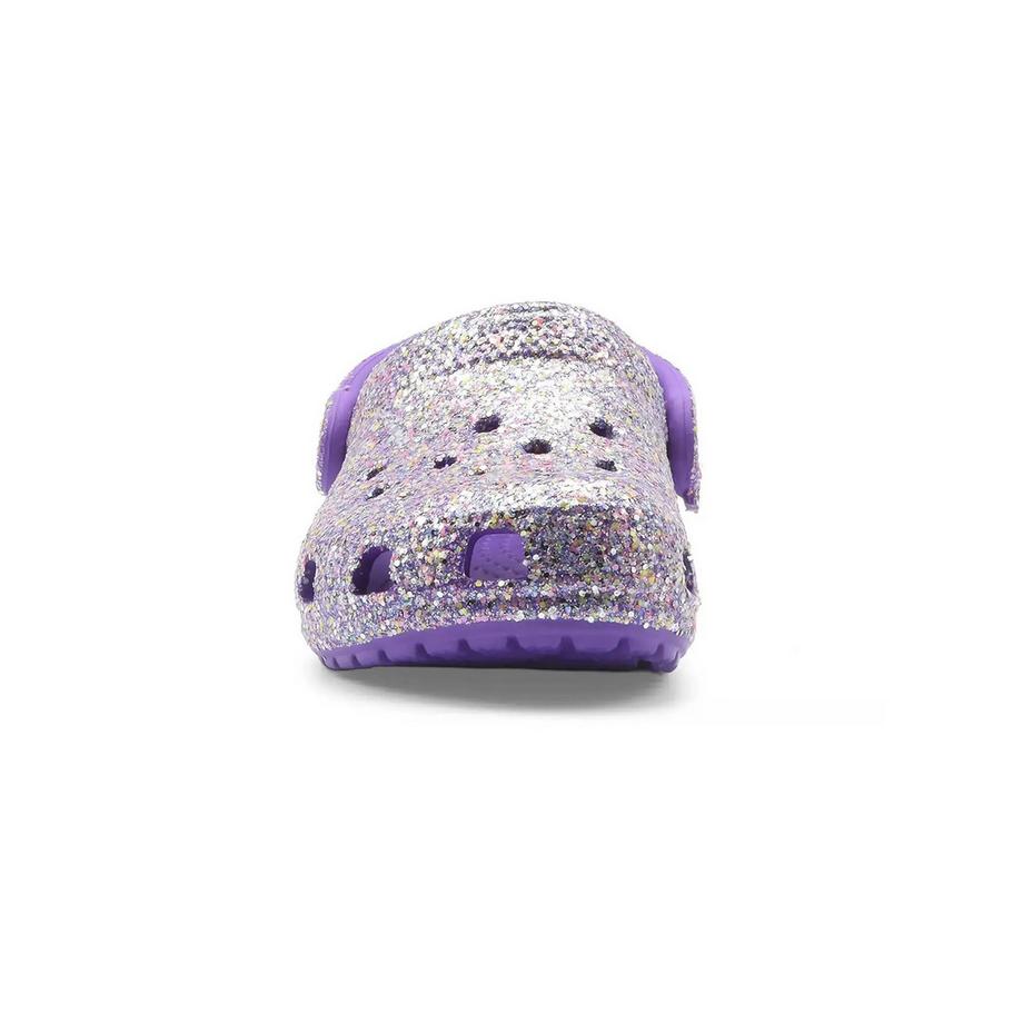 crocs Clog Classique Pailleté Violet  