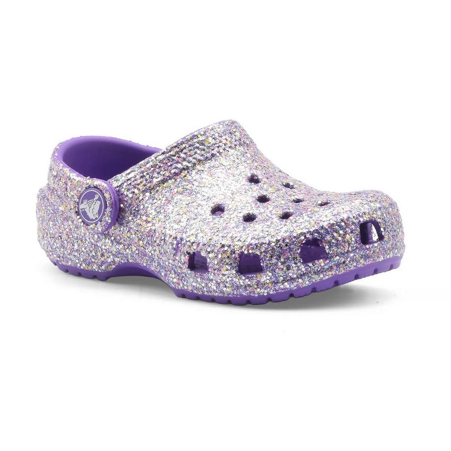 CLASSIC GLITTER CLOG PURPLE