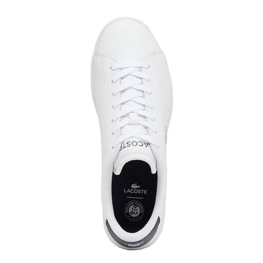 LACOSTE Carnaby Leder Sneaker Flach  
