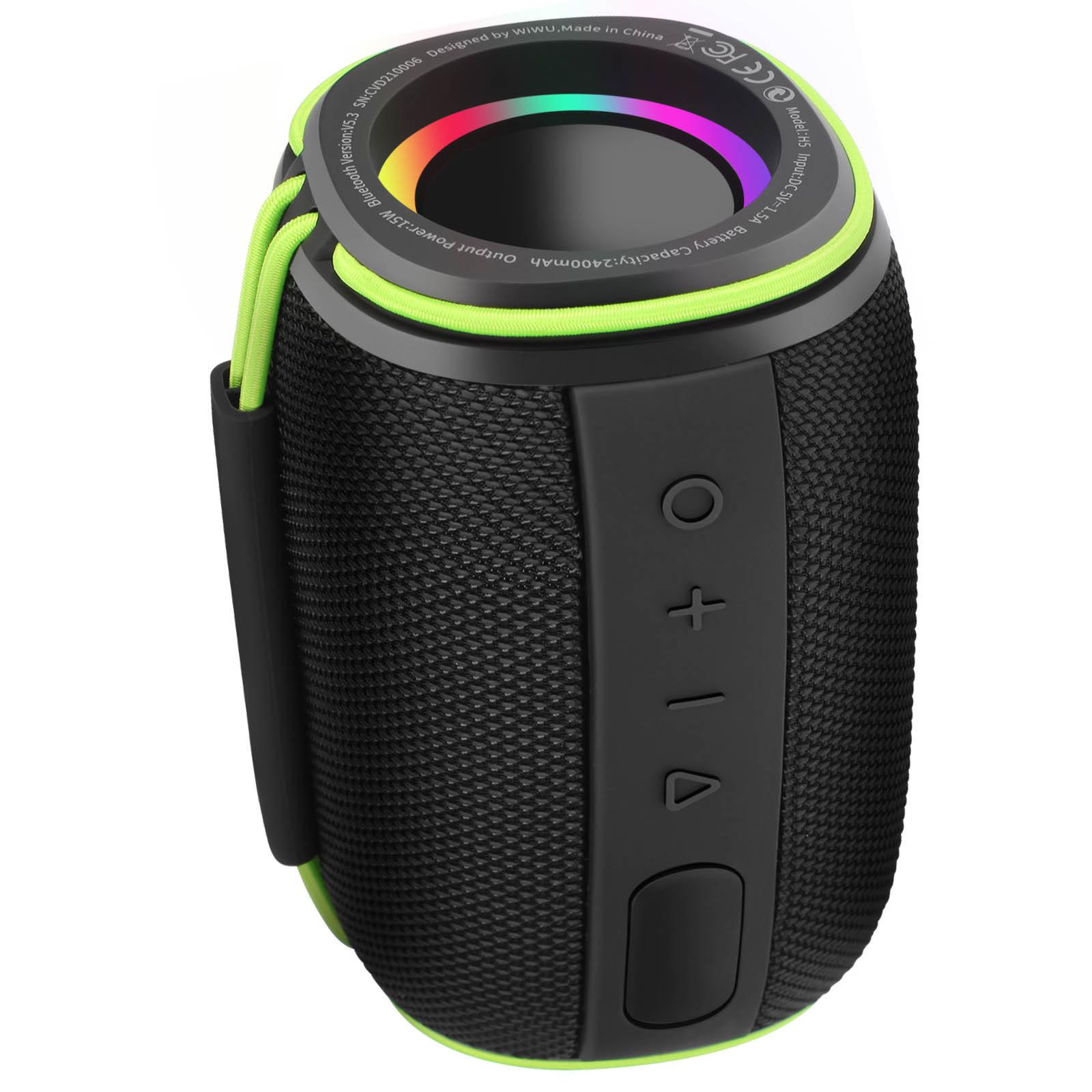 Wiwu  Enceinte Bluetooth WiWU Thunder H5 Noir 