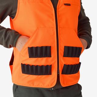 SOLOGNAC  Gilet uomo caccia poliestere 