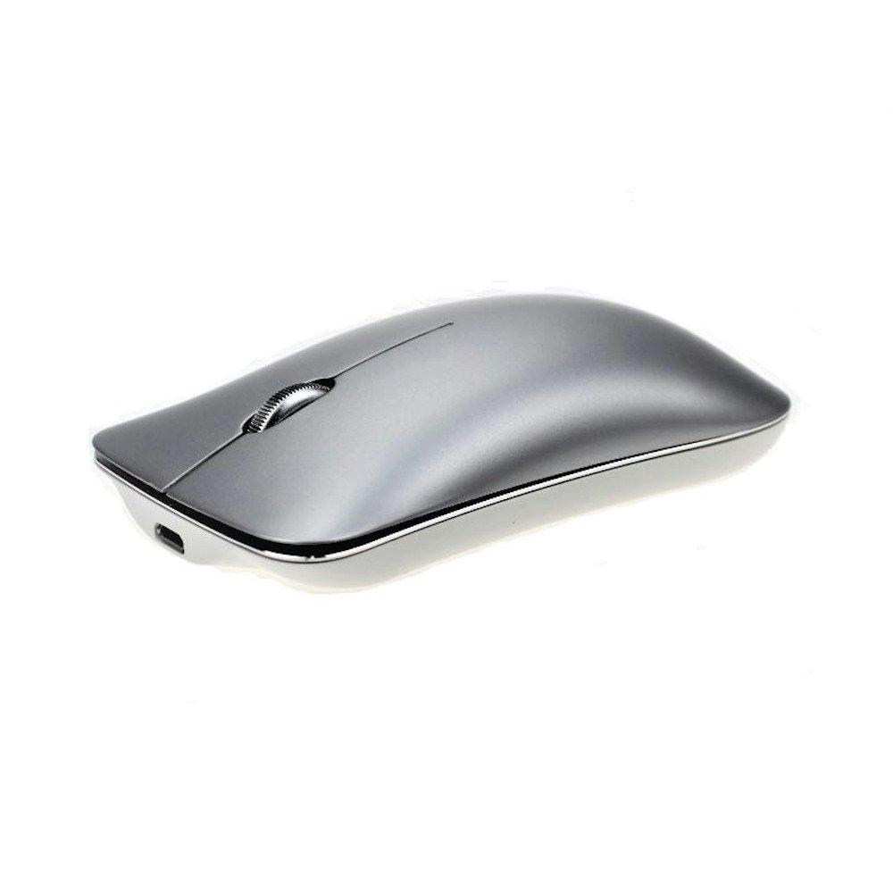 FitLife  Mouse ottico di design senza fili argento 