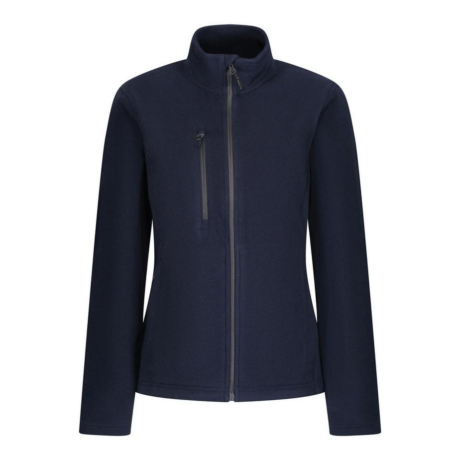 Honestly Made Fleece Durchgehender Reißverschluss