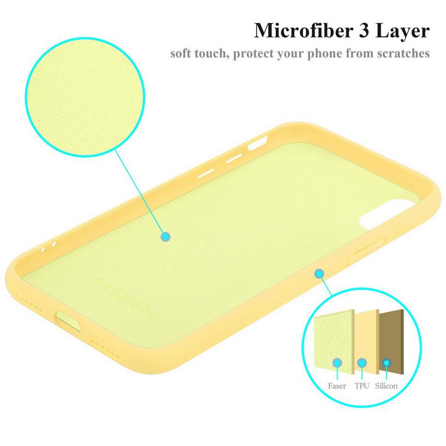 Cadorabo  Hülle für Apple iPhone X / XS TPU Silikon Liquid 