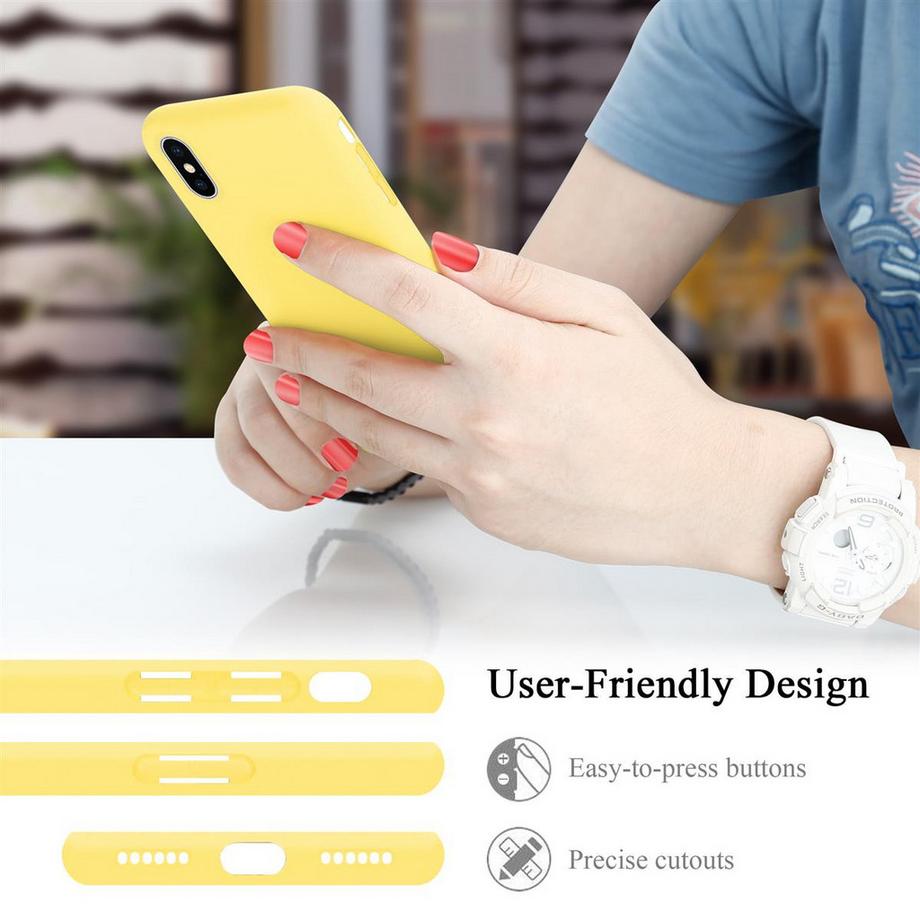 Cadorabo  Hülle für Apple iPhone X / XS TPU Silikon Liquid 