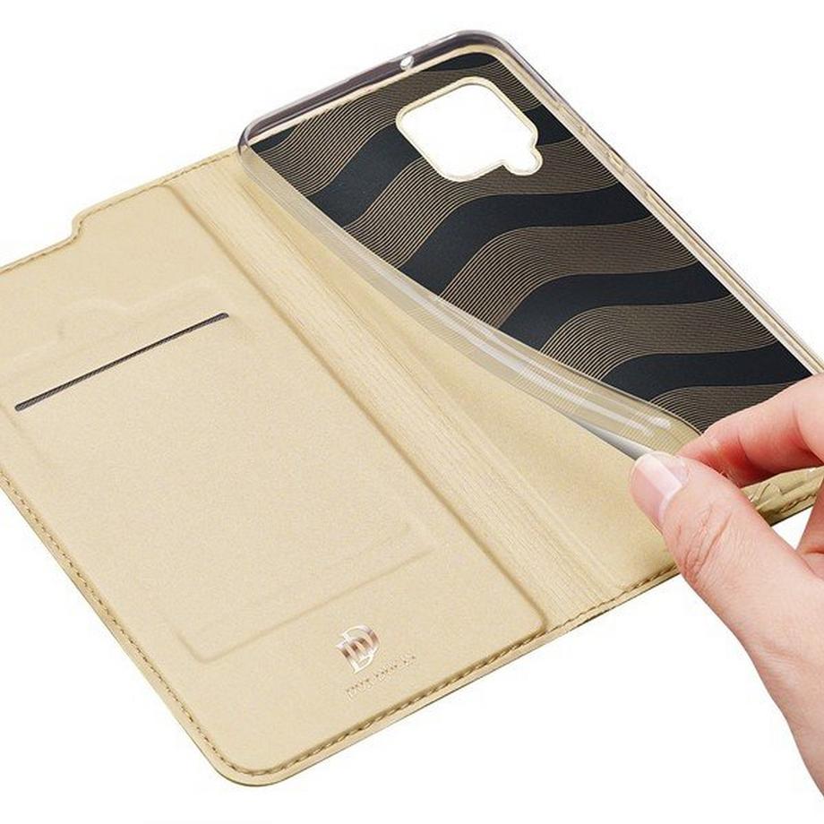 DuxDucis  Galaxy A42 - Dux Ducis custodia  flip folio oro 