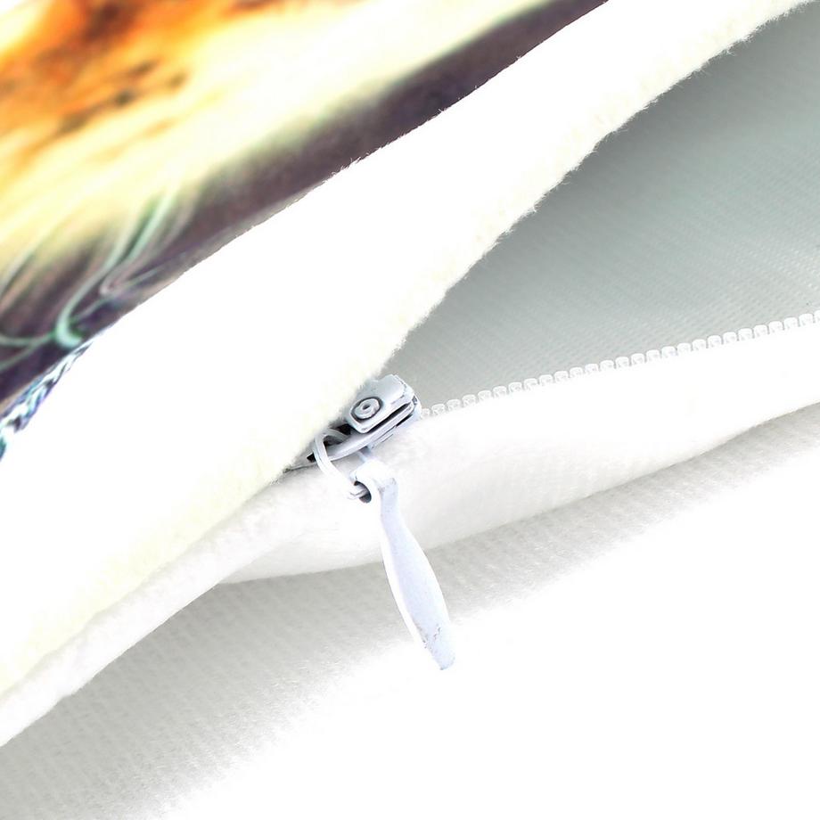 Avizar 2 Stk. Kissenbezüge Kätzchen mit Jeans  