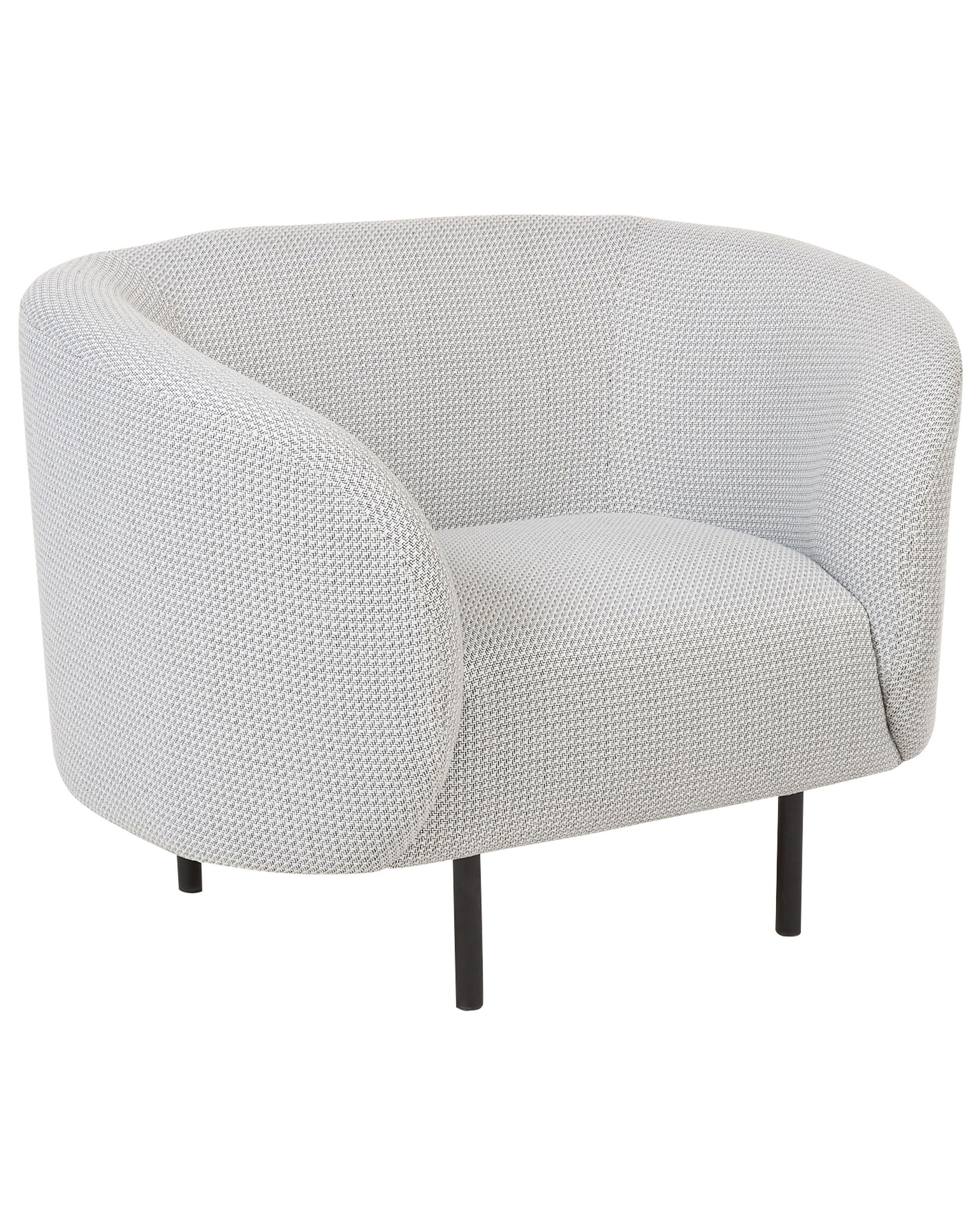 Beliani Fauteuil en Polyester Traditionnel LOEN  