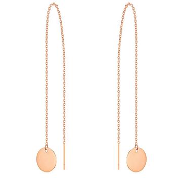 Femme Boucles d´oreilles en acier inoxydable