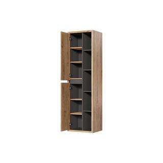 Vente-unique Colonna per bagno sospesa Naturale chiaro H170 cm - PURNAL  