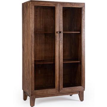 Armoire en verre Remington nature 80x40x140