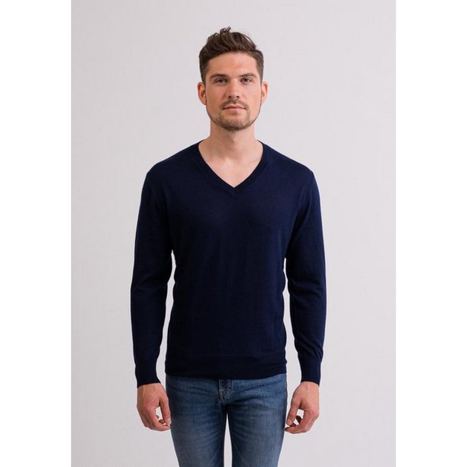 CASH-MERE.CH Kaschmir V-Ausschnitt Pullover  