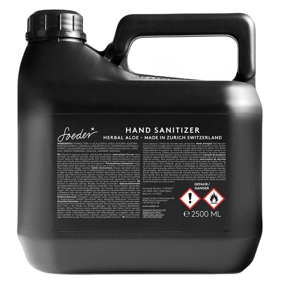 Image of Soeder Natural Hand Sanitizer - 2500ML