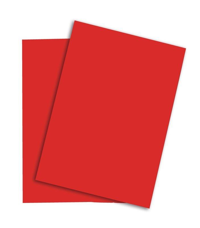 Papyrus PAPYRUS Rainbow Papier FSC A4 88043132 intensivrot, 160g 250 Blatt  