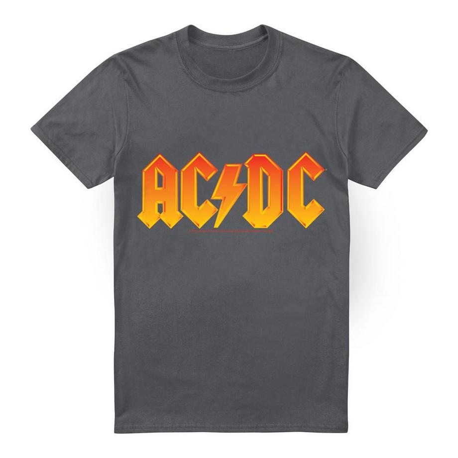 AC/DC ACDC Logo Print T-Shirt  