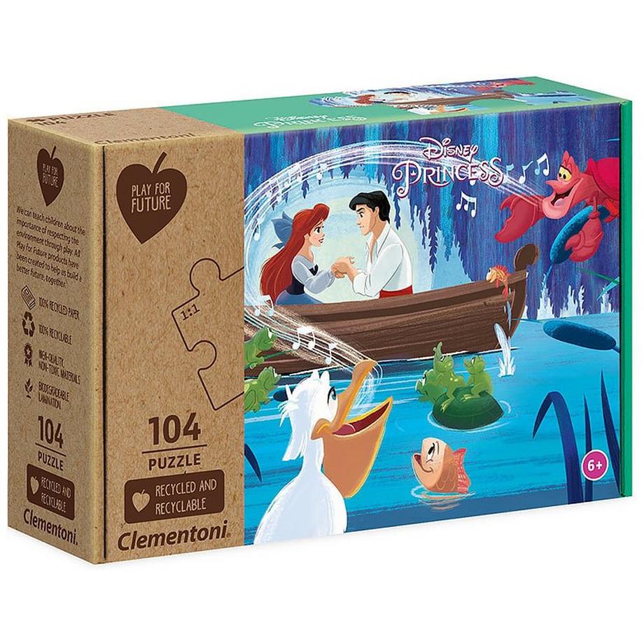 Puzzle Die kleine Meerjungfrau (104Teile)