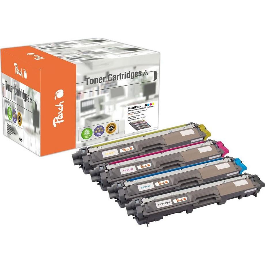 Peach  Toner TN-242 BlackCyanMagentaYellow 