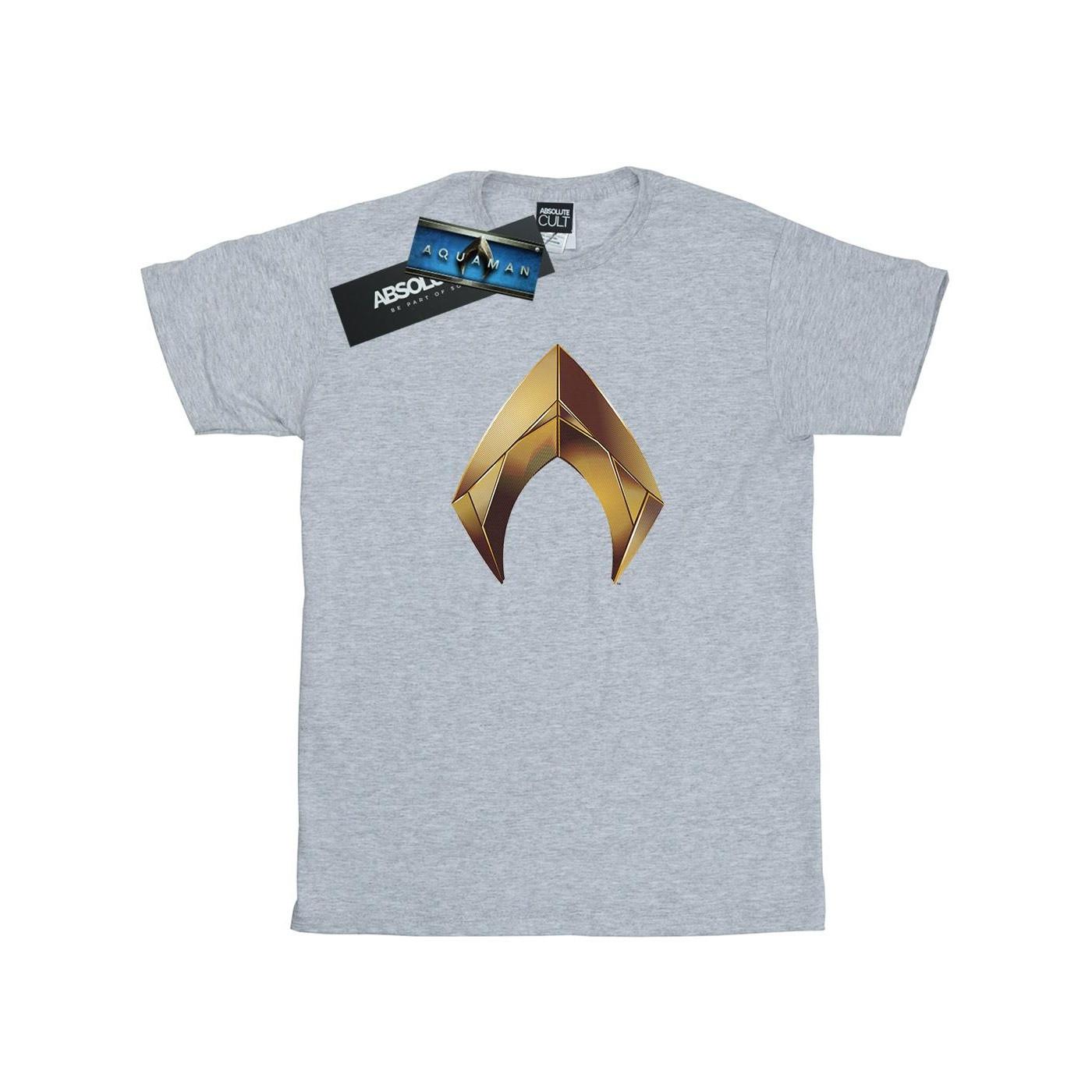 DC COMICS  Tshirt AQUAMAN EMBLEM 