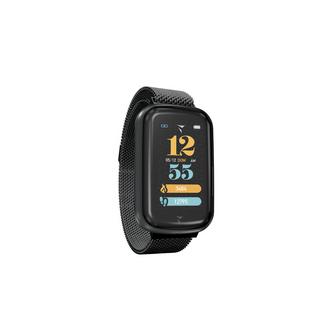 Techmade  Smart Watch STEPS Metalic Black 