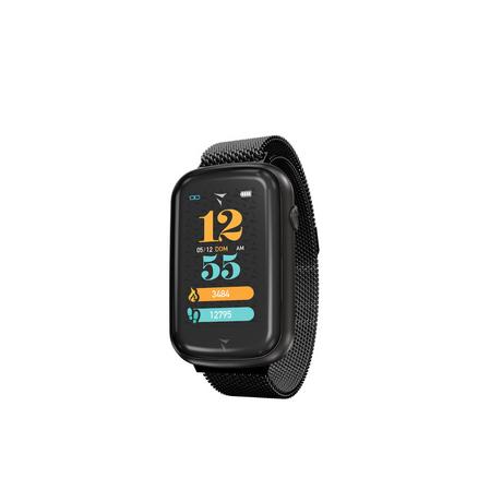 Techmade  Smart Watch STEPS Metalic Black 