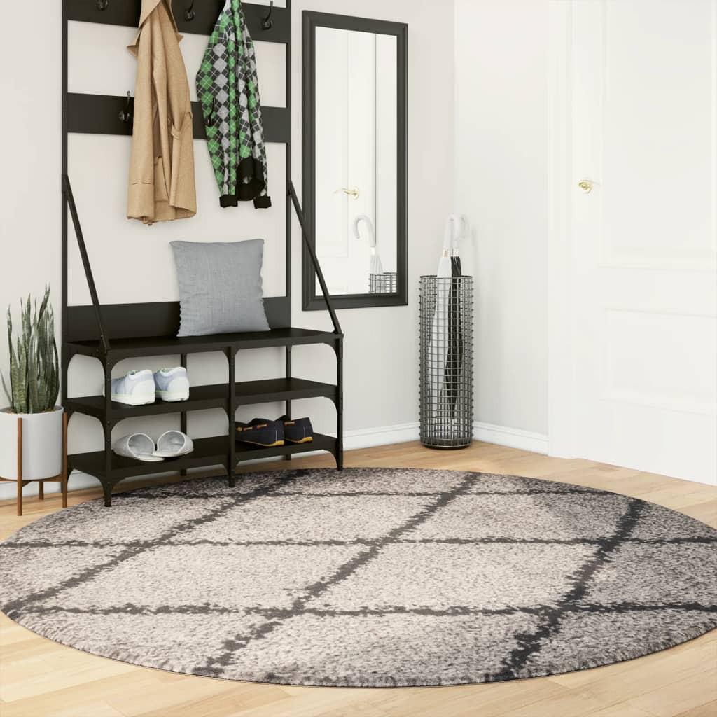 VidaXL Tapis shaggy polypropylène  