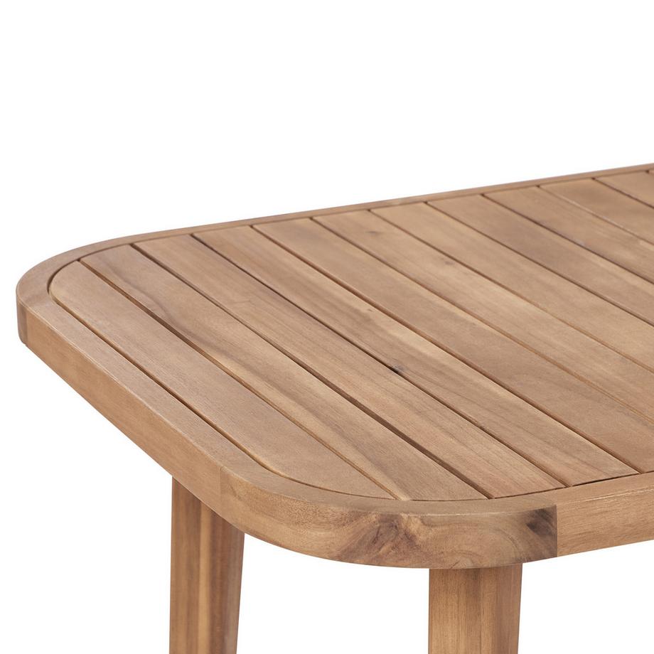 Beliani Gartentisch aus FSC® zertifiziertes Akazienholz  PARAGGI  