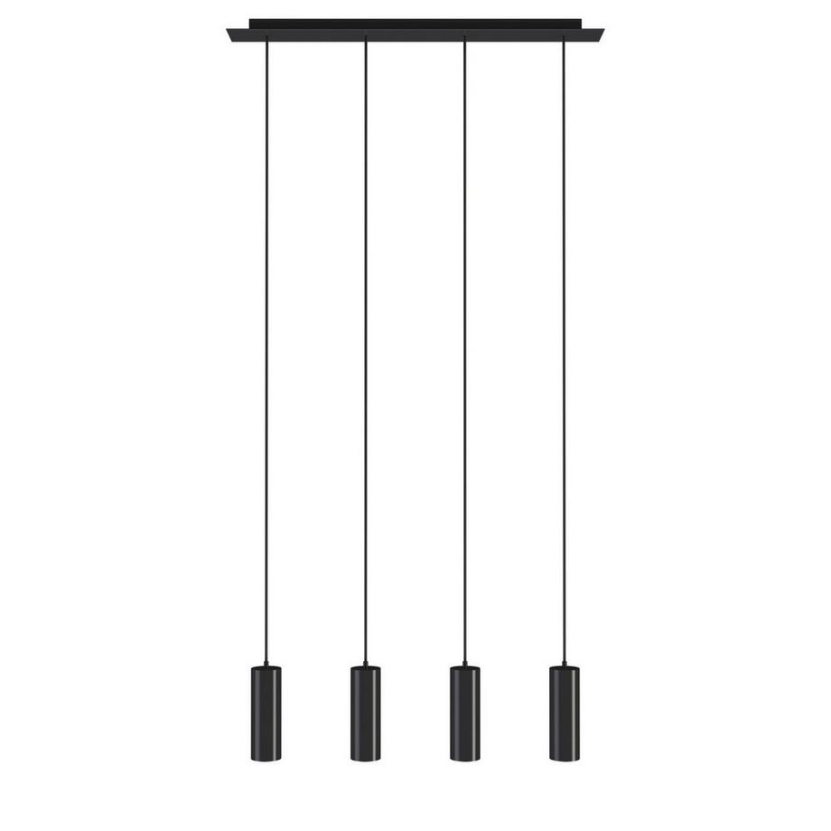 Tectake Luce a pendolo Lumea 4 fiamme, 4x GU10, 40 W  