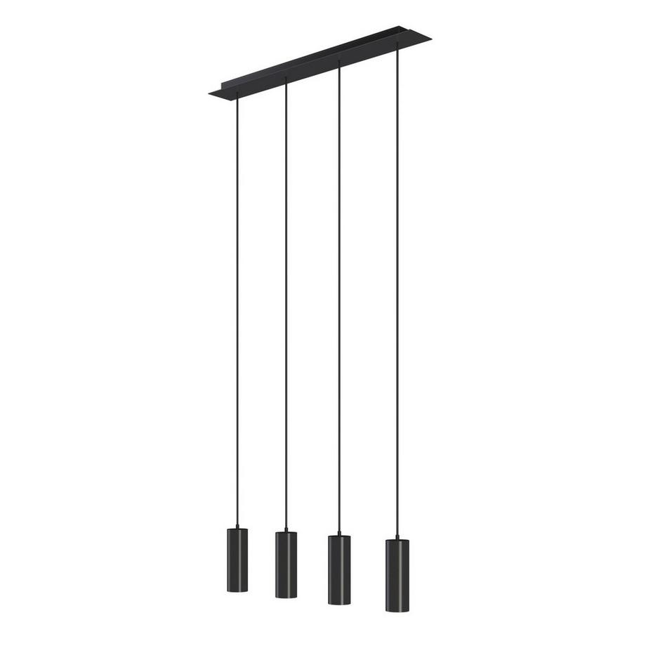Tectake Luce a pendolo Lumea 4 fiamme, 4x GU10, 40 W  