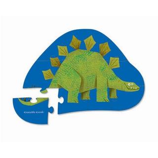 Crocodile Creek  12 Teile, Mini Puzzle Dinosaurier 