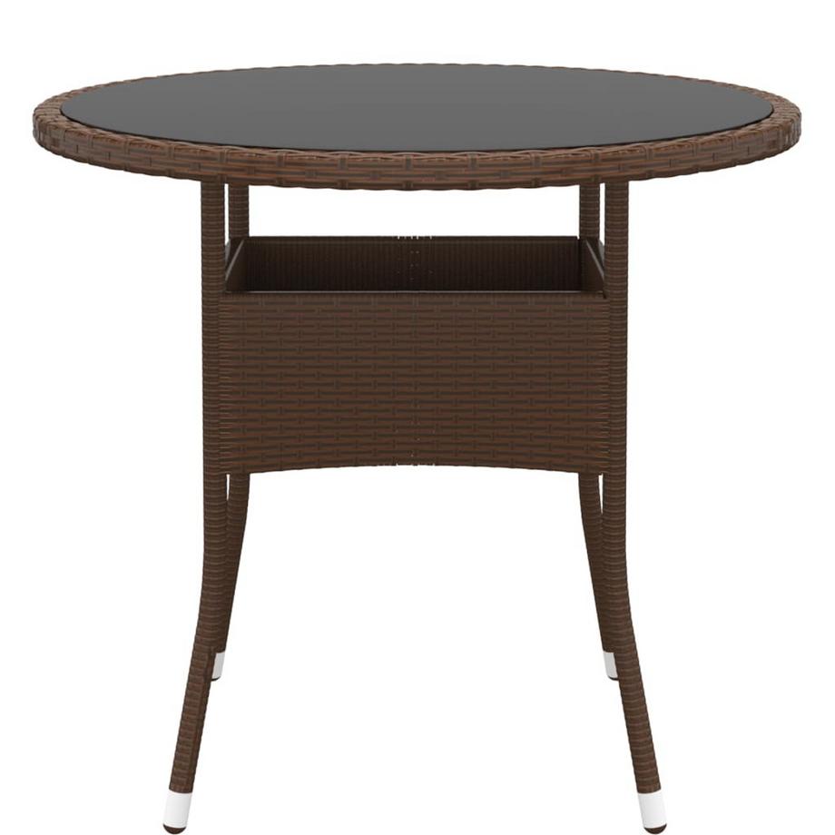 VidaXL Gartentisch poly-rattan  
