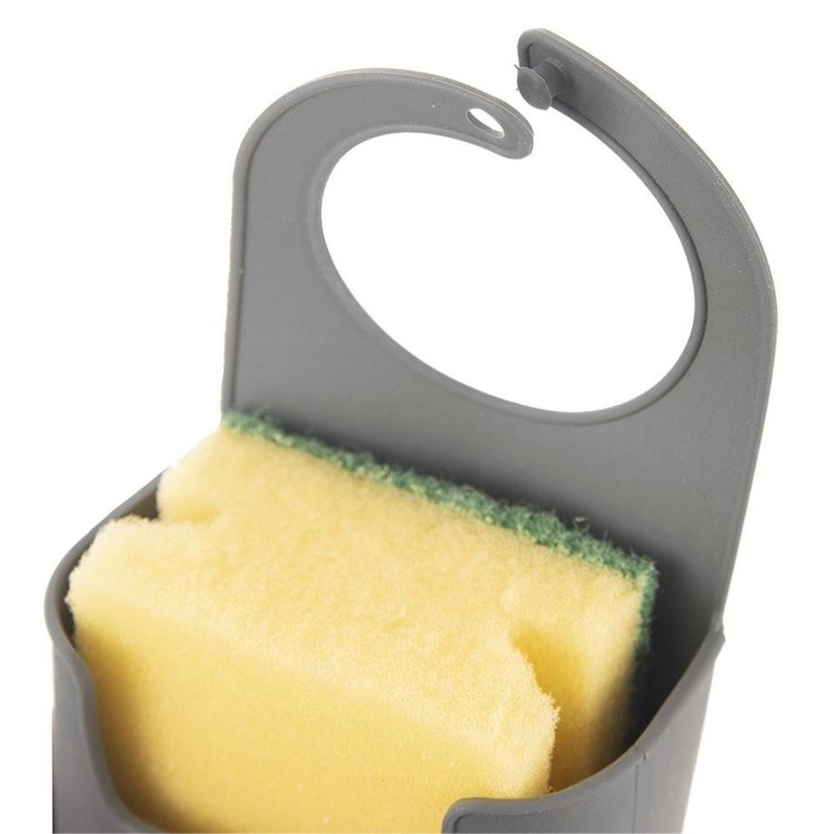 B2X  Geschirrhalter mit Schwamm für sauberes Spülbecken 