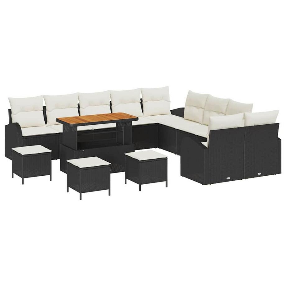 Set Divano da Giardino Polyrattan
