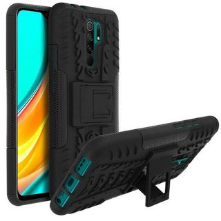 Avizar  Coque Xiaomi Redmi 9 Antichoc + Béquille 