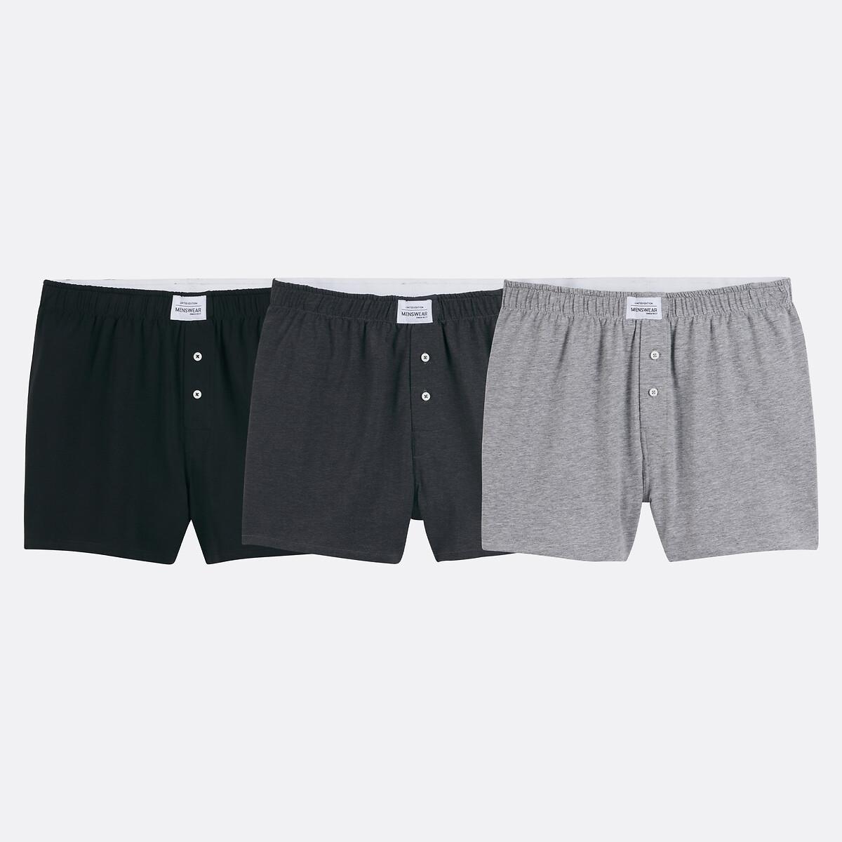 La Redoute Collections Confezione da 3 Boxer in Jersey Stretch  